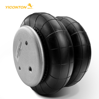 Rubber Double Convoluted Air Spring For Trailer Ridewell 1003586910C Hendrickson S8768 W01-358-6910