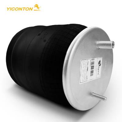 5710 Pound Load Vehicle Leveling Spring With 2.25 Inch Bottom Plate Center To Center Diameter 4 Holes