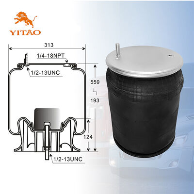 1V 9373 Truck Air Spring, Suitable for Contitech 910-17.5P440/Goodyear 1R12-403566243097