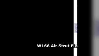 Mercedes W166 Air Suspension Strut Replacement